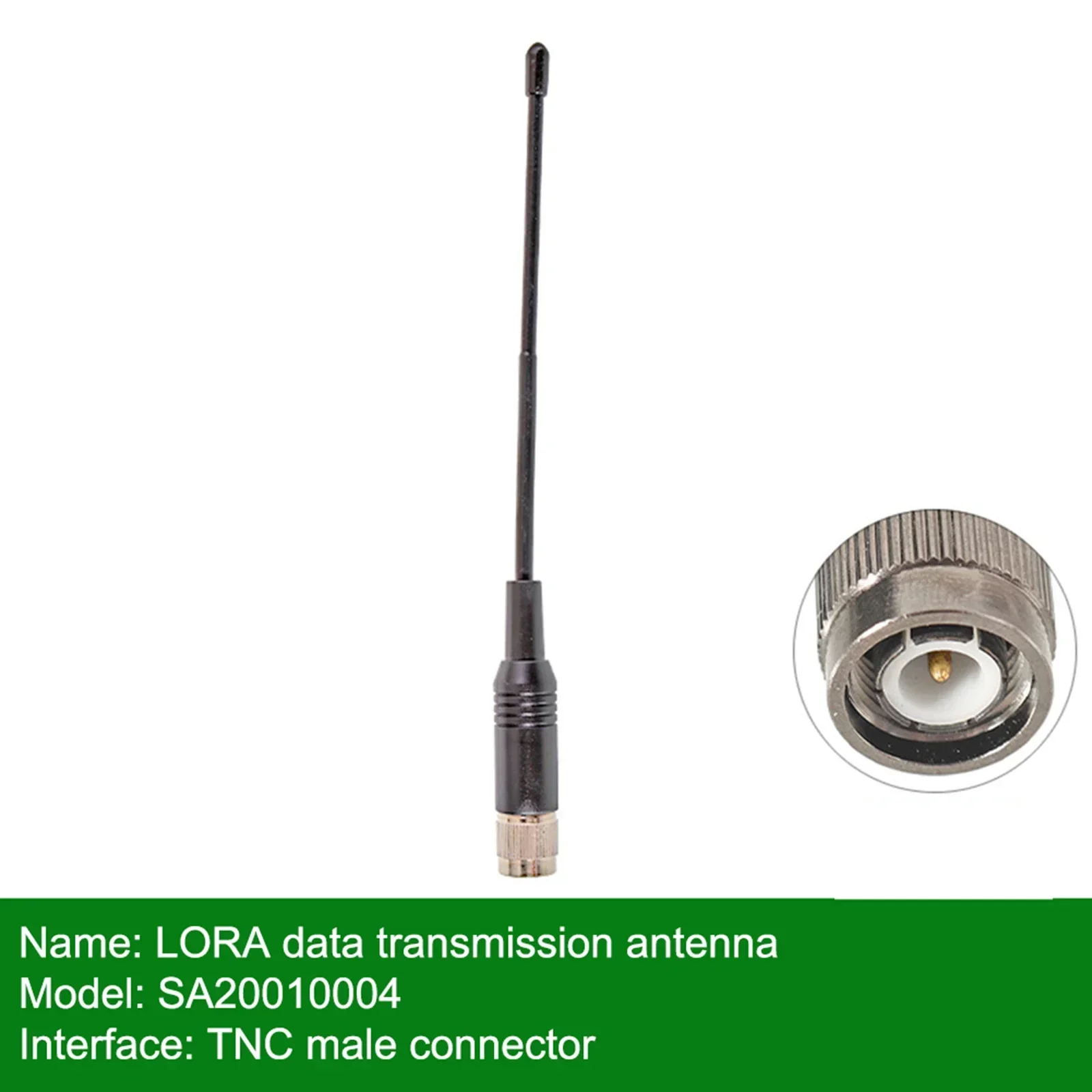 

400MHZ-470MHZ 3dBi Gain Digital Transmission Antenna 200mm Linear Vertical TNC Male Connector Radio Antenna For Radio