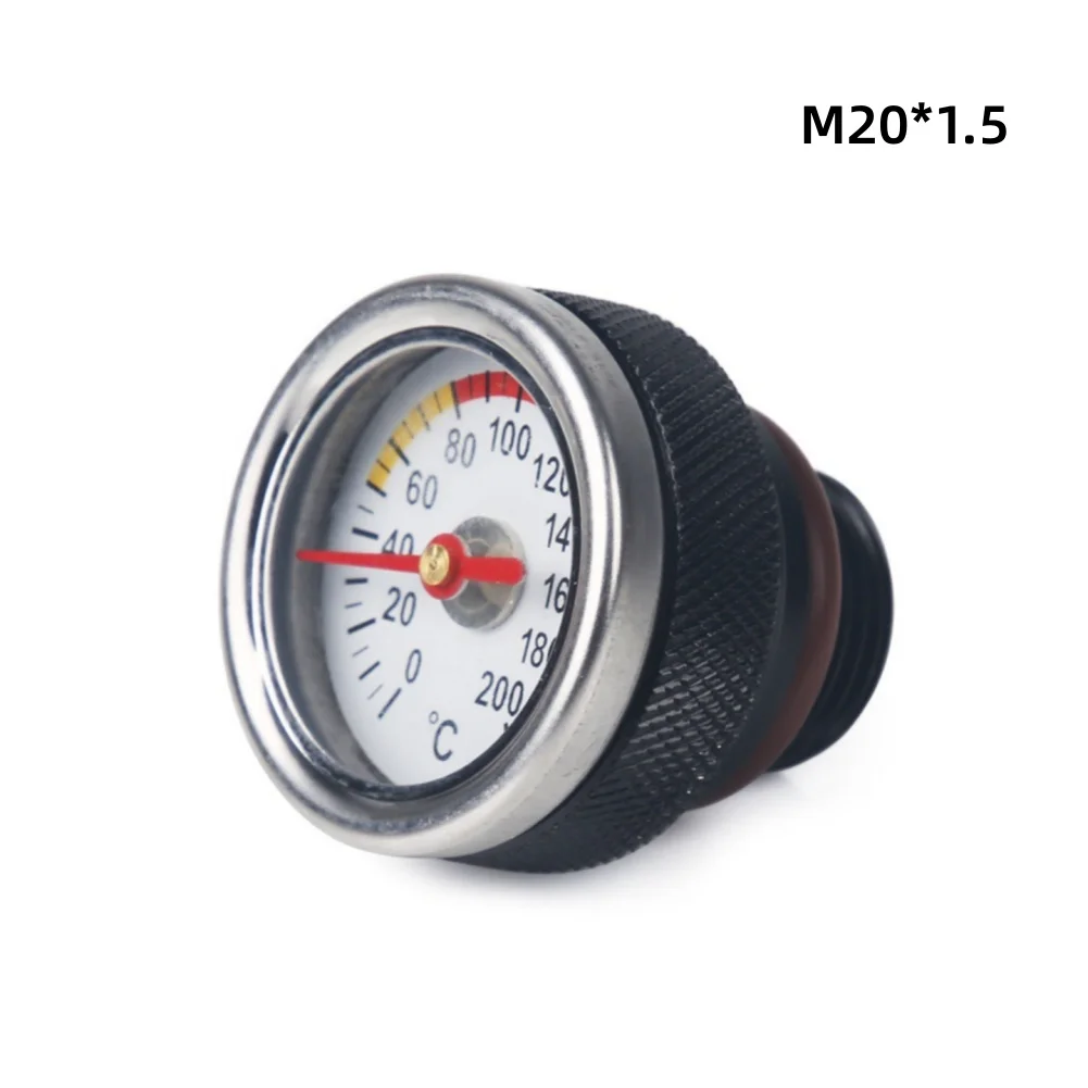 Engine Oil Temperature Gauge for Haojue TR300 for x350 Compatible with M20x1.5 Thread and 0 to 200 Measurement Range