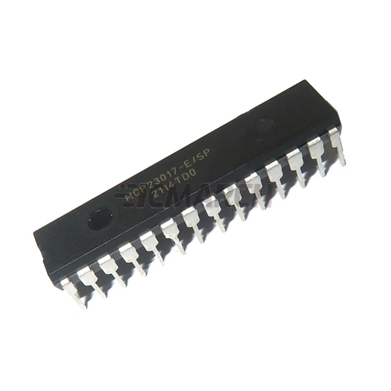 Microcontrolador de boa qualidade, expansor SOP-28, MCP23017-E SP, DIP28, DIP-28, 1 5pcs