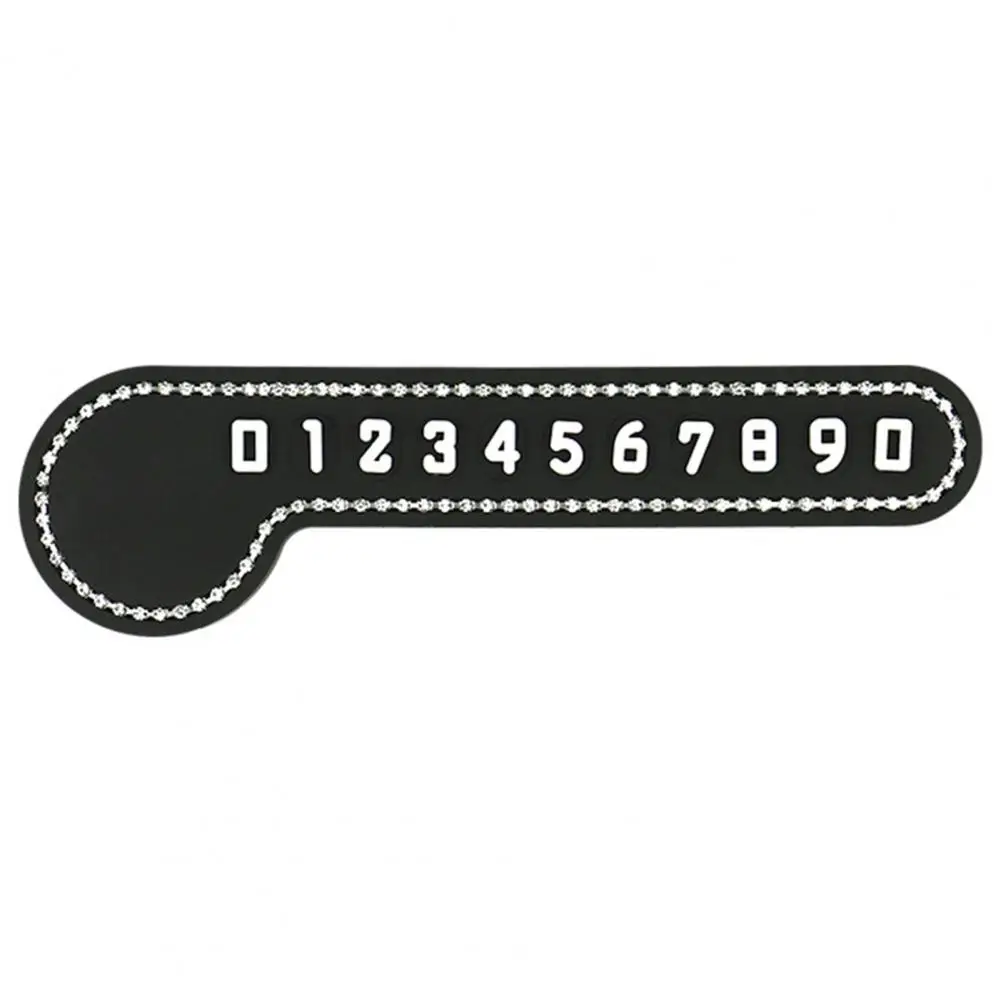 Keep Contact Anti-aging Car Styling Phone Number Card Plate Auto Supplies