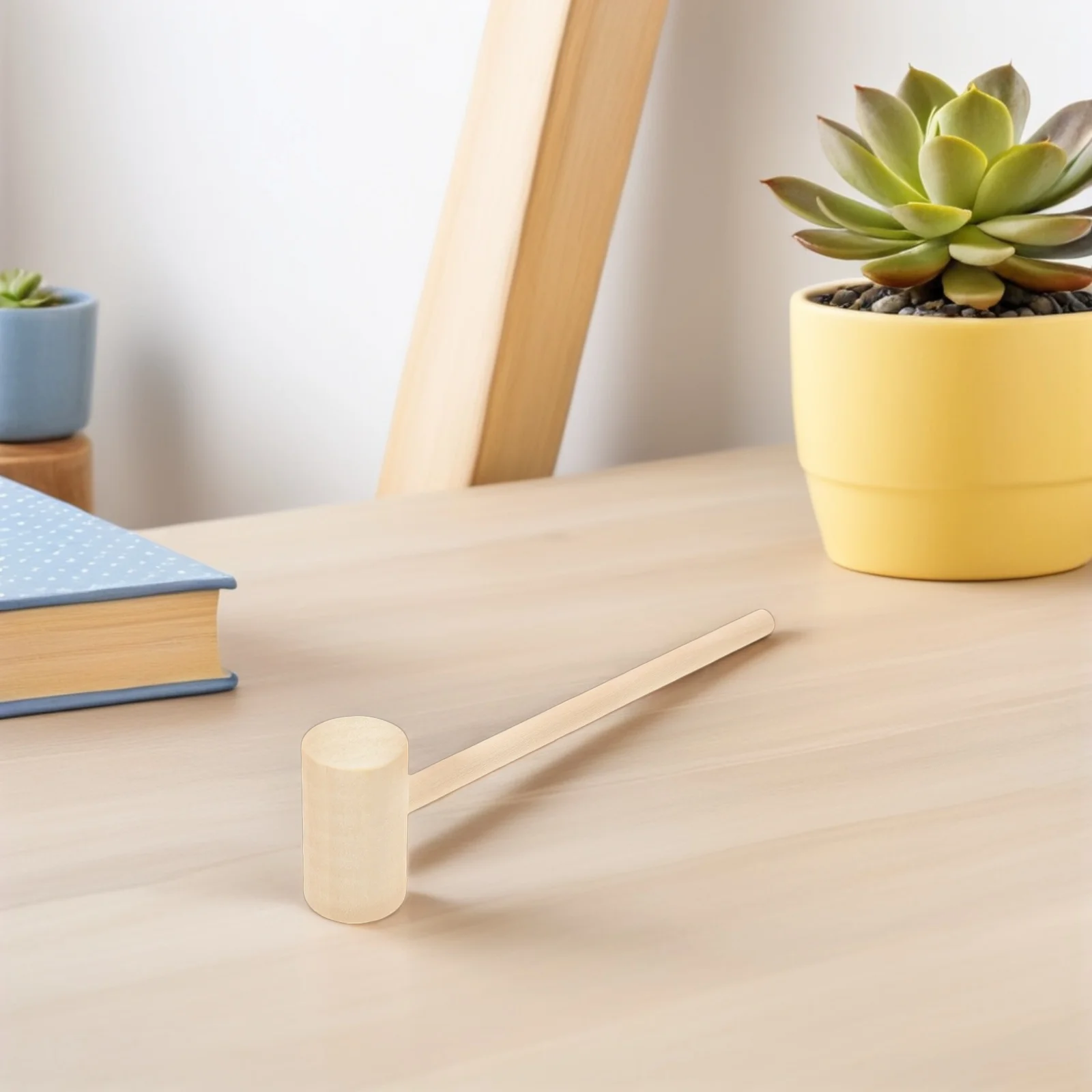 24 pezzi mini martello di legno martello per cracking al cioccolato in legno massello naturale per feste artigianato fai da te strumenti per rompere il cioccolato