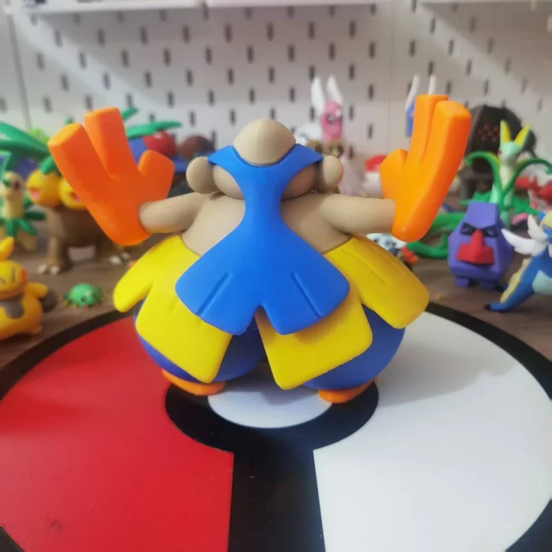 Pokemon Makuhita Hariyama 1:20 3d Stampato Action Figure Da Collezione Personaggio Anime Scrivania Decorazione Regalo Fai Da Te Modello Proporzionale Giocattolo