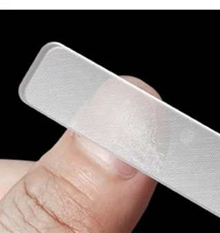 

【WHB】1Pcs Nano Glass Nail File Buffing Natural Nail Files Crystal Nail Shiner Buffer Polisher Clear Art Manicure