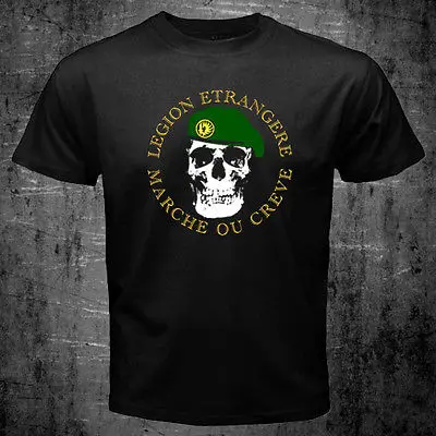 T shirt Man Military New French Foreign Legion Légion Etrangère Special Forces World War Army