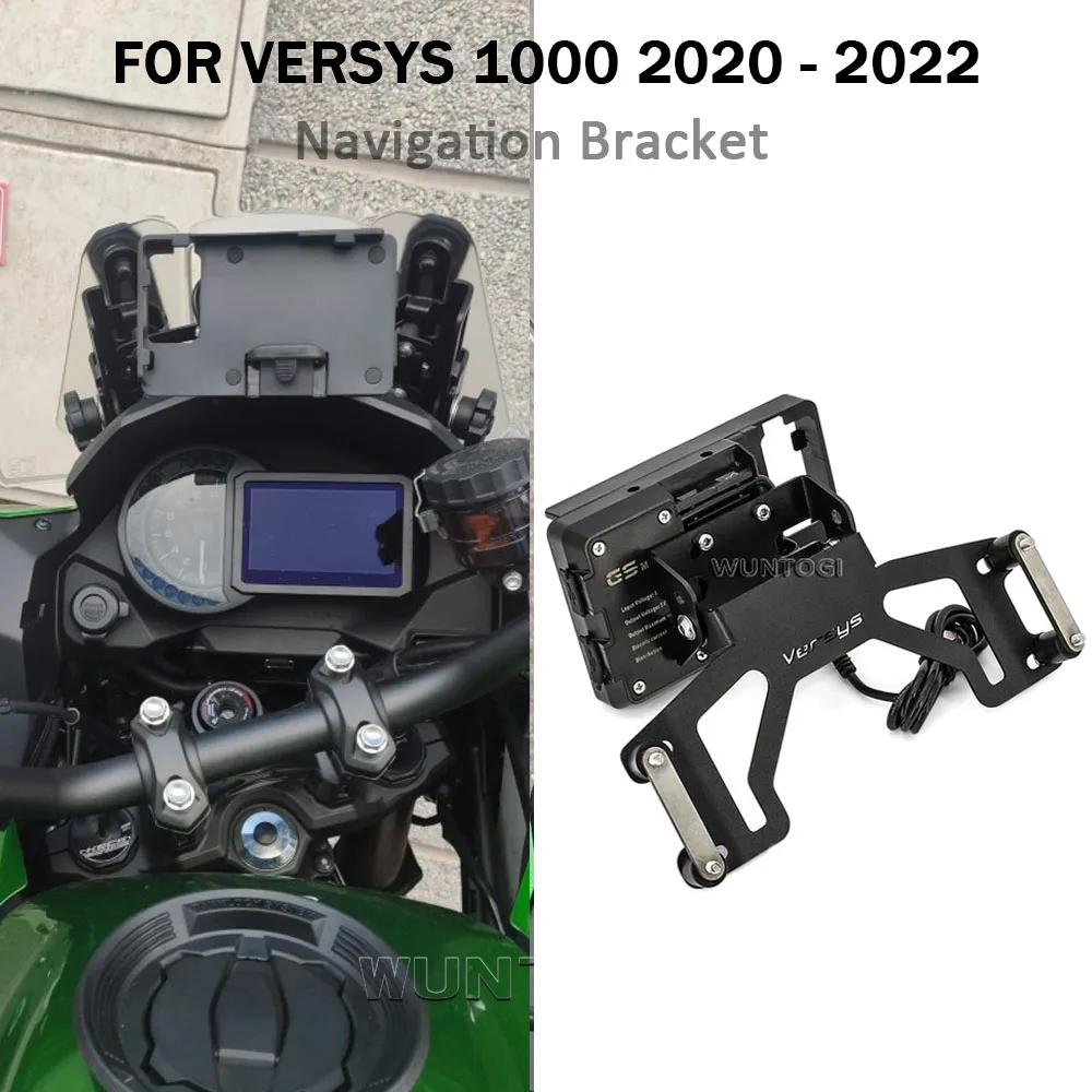 2021 2022 New Motorcycle GPS Navigator Bracket For Kawasaki For versys 1000 versys1000 2019 - Accessories Navigation Support