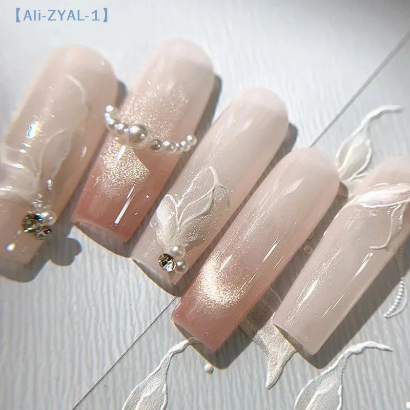 【ZYAL-1】 Fish Tail Nail Stickers Nail Art Stickers Manicure Decals For Women Diy Nail Art Decoration