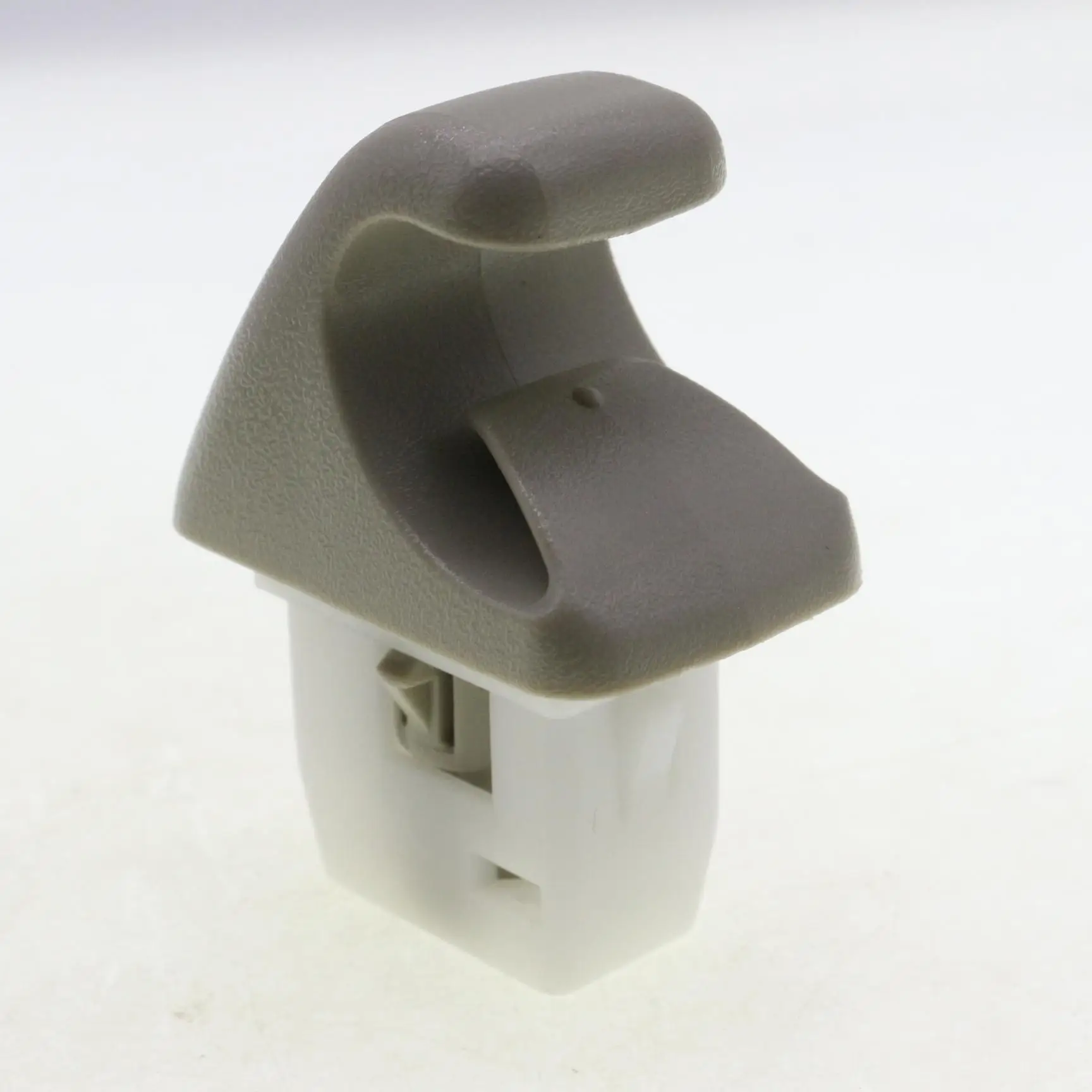 خطاف مشبك حاجب من الشمس الرمادي الداخلي للسيارة لنيسان مورانو روج 2003-2015 متوافق مع 96409-ED000