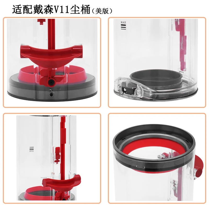 Zamiennik pojemnika na kurz do odkurzacza Dyson V11 V15 SV14 SV15 SV22 Zamiennik pojemnika na części nr. 965443 -01