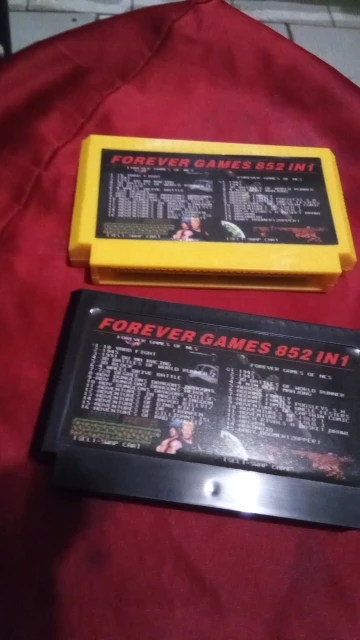 FOREVER DUO GAMES OF 852 in 1 (405+447) Game Cartridge for 60Pins game Cart, total 852 games 1024MBit Flash Chip in use