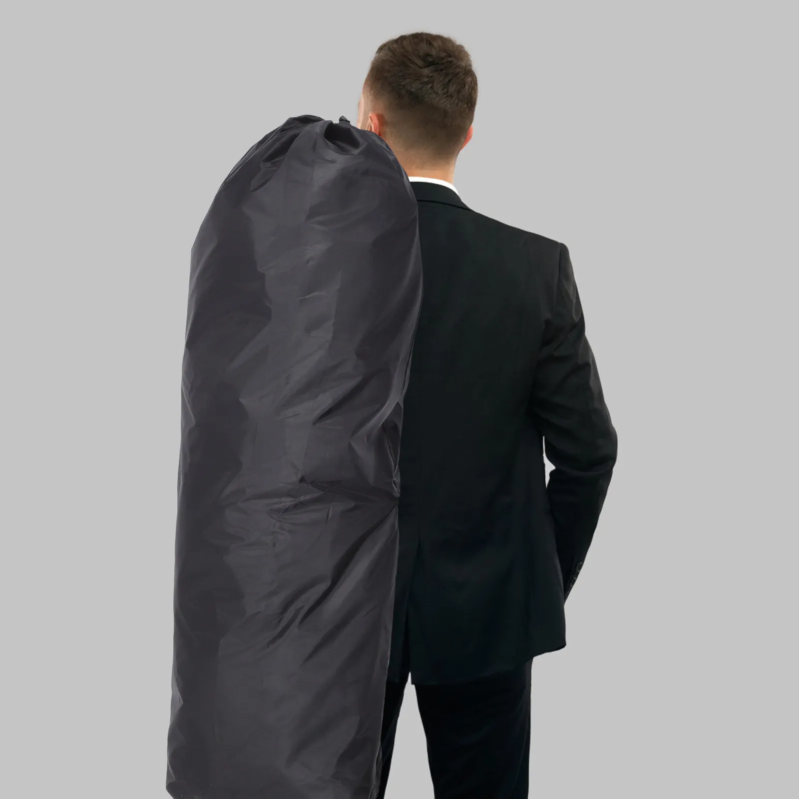 

Усиленная нейлоновая сумка-чехол для коляски с утягивающим шнурком, очень большая, для путешествий на самолете, с защитой от повреждений при сдаче в багаж