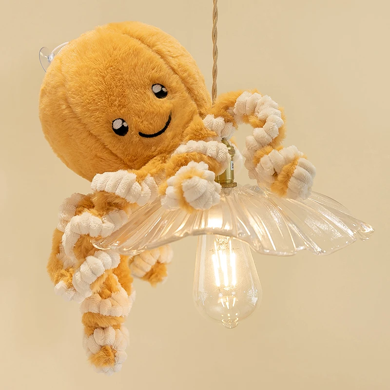 Miniso Adorable Realistic Octopus Plushie  Hilarious Octopus Toy Decor Perfect Birthday Present For Him Cuddly Cloth Doll