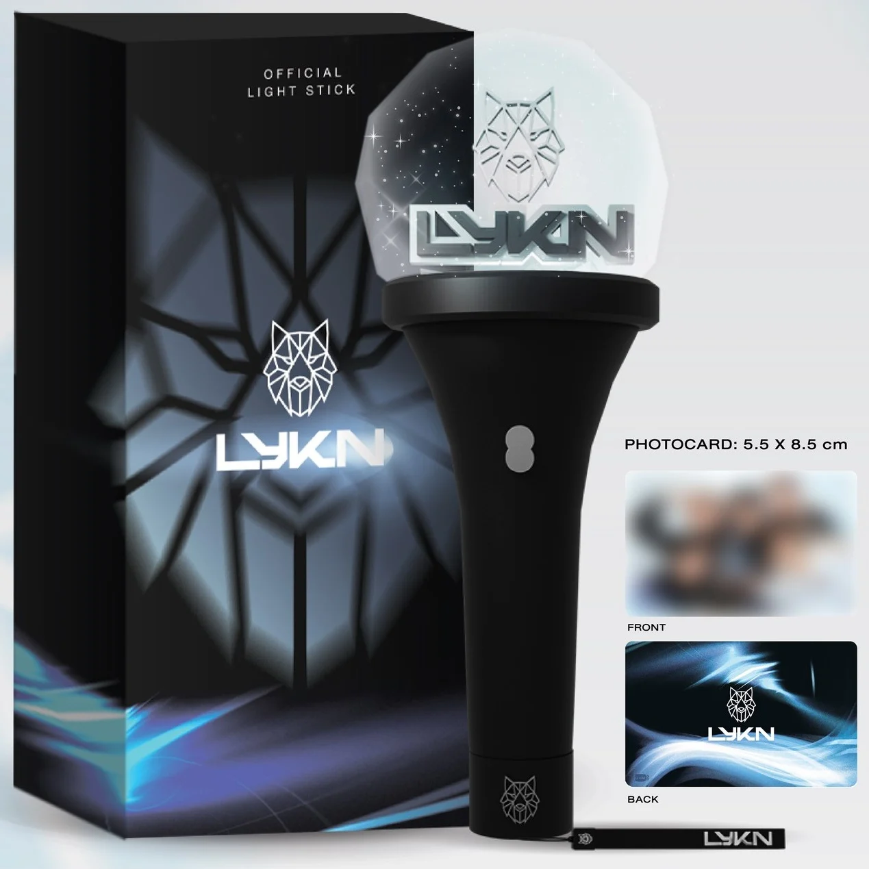 Pre-sale Thailand Star LYKN Official Light Stick With Photo Card