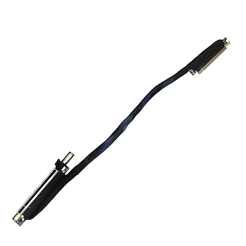 PCIe 5.0 x16 Gen5 Riser-Kabel 64Gbps, 6-lagiges PCB, versilbertes GPU-Verlängerungskabel für Grafikkarten – Detail 17