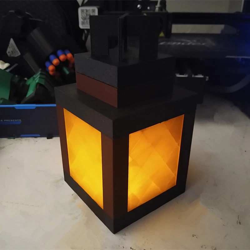 Gaming Lantern inspired gamer gift and usb night light decor Night Lamp Birthday Gift Kids Bedroom Decoration Gamer Room Decor