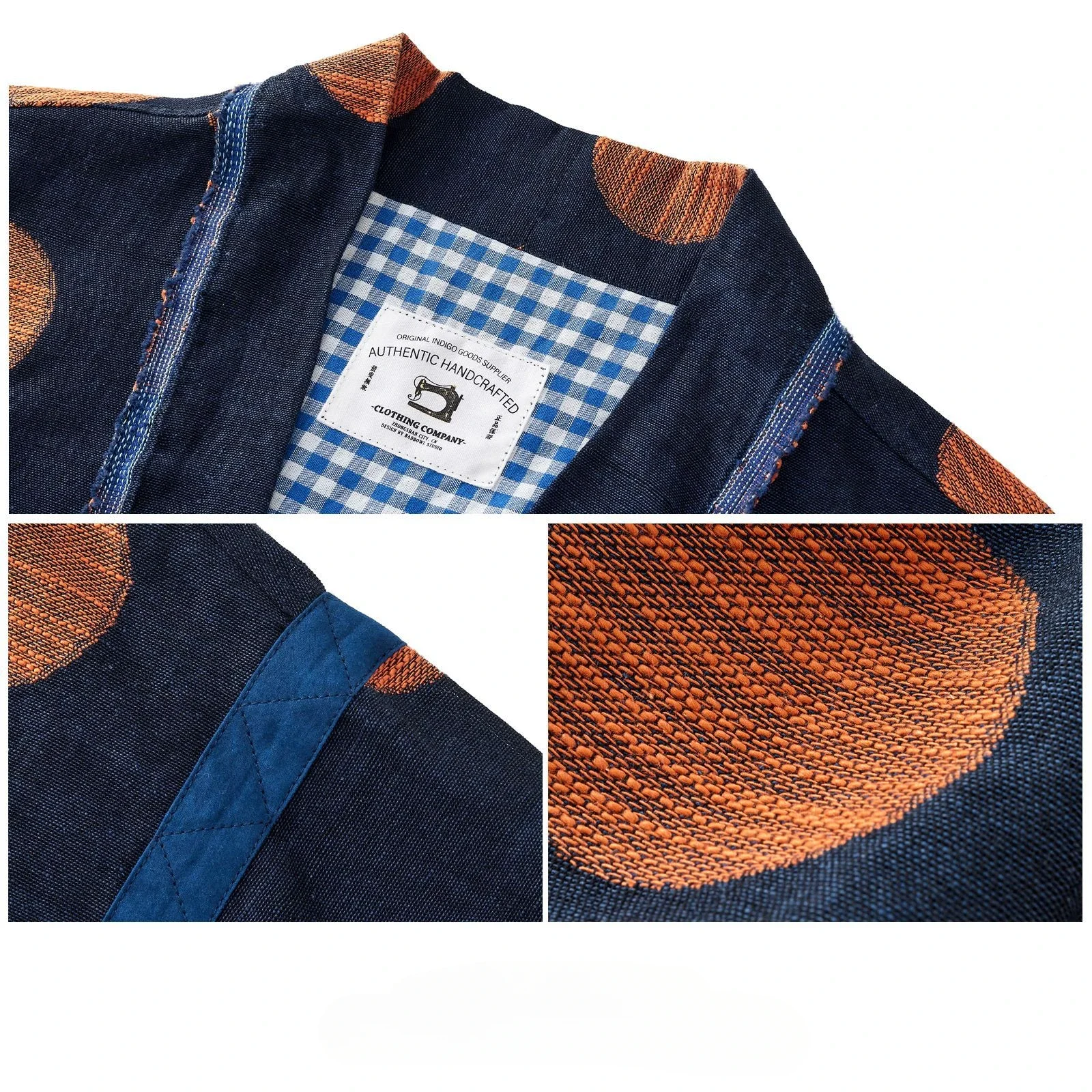 Bebovizi di alta qualità Harajuku giapponese cerchio stampa Kimono giacche uomo cotone Vintage Cardigan sciolto cappotto Haori vestiti asiatici