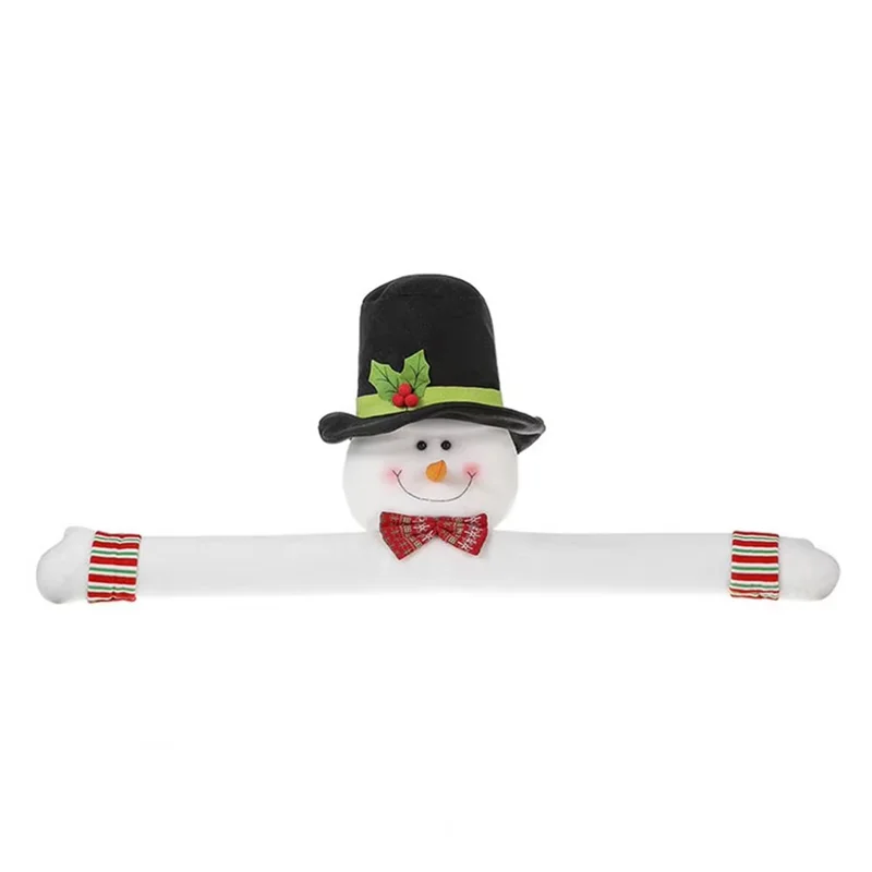 New Long Arm Santa Claus Snowman Christmas Tree Topper Festive Christmas Tree Topper Window Decoration Props Easy to Install