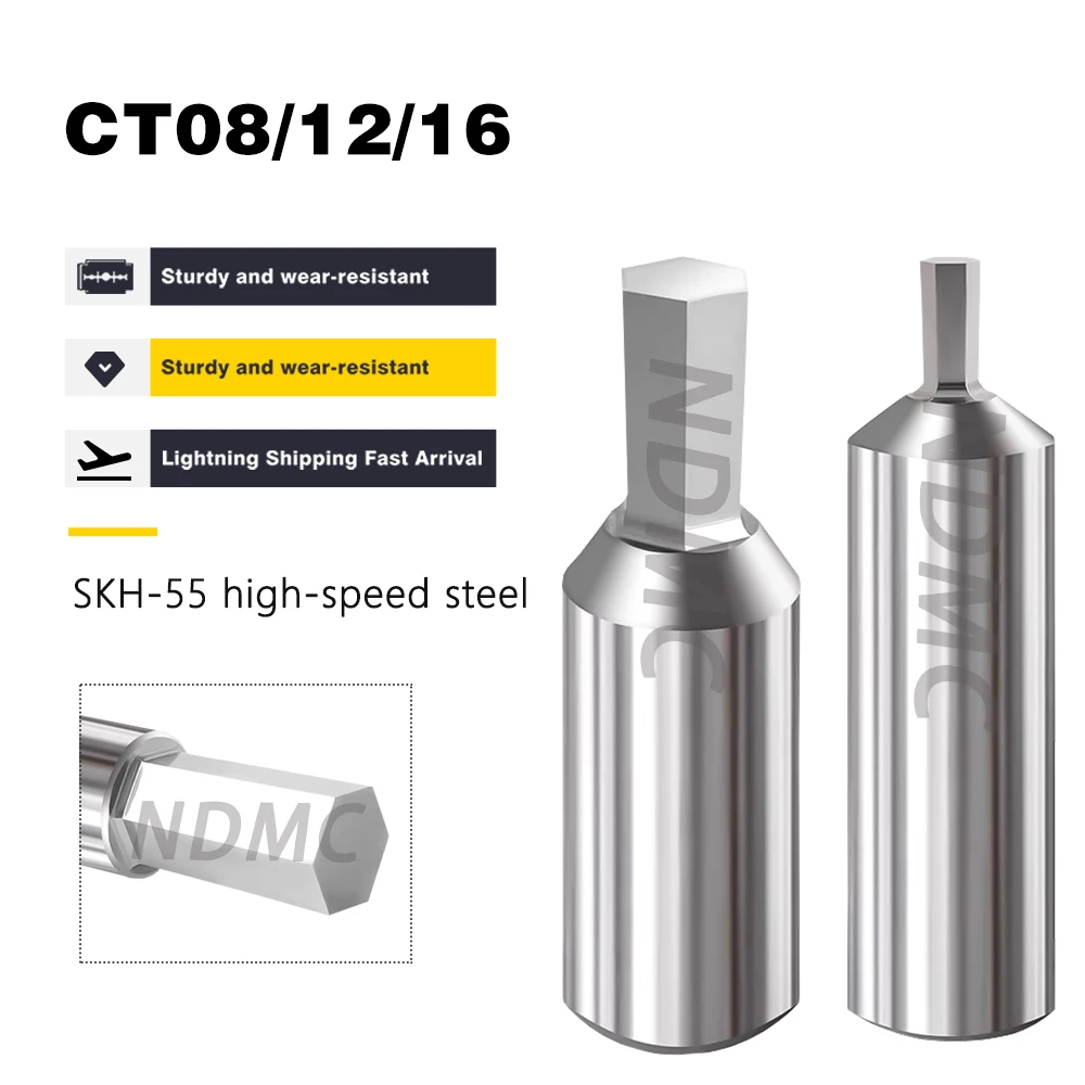 Numerical Control Lathe CT08-1.5 CT08-12 CT12-3.0 CT12-12 Hexagonal Rotating Punch Cutting Tool Punching High-Precision Punching