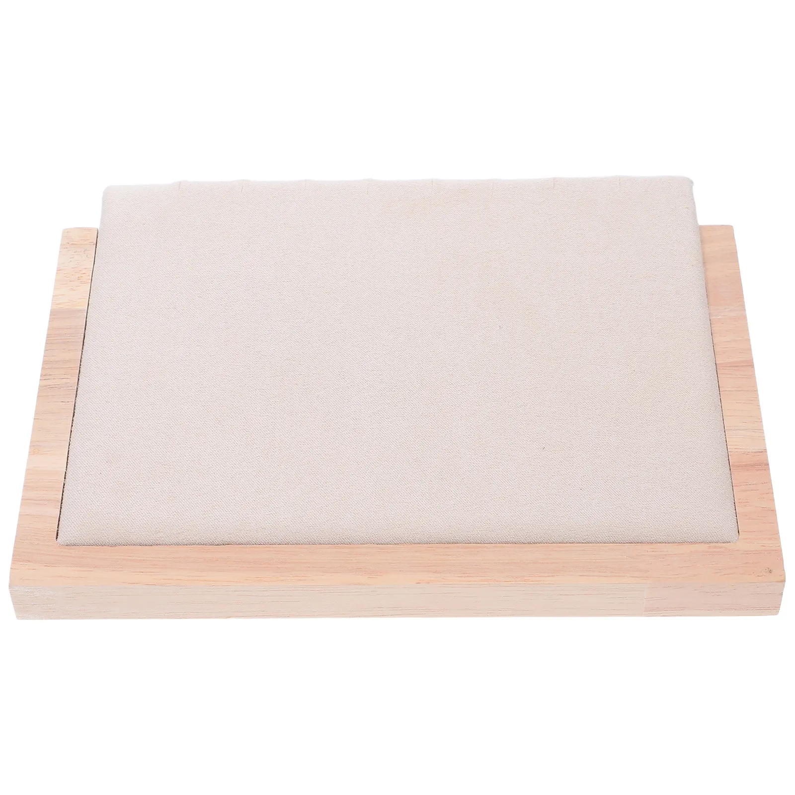 

Elegant Solid Wood Necklace Display Organizer Jewelry Stand Anti-Tangle Compact Design Necklace Display Jewelry Tray