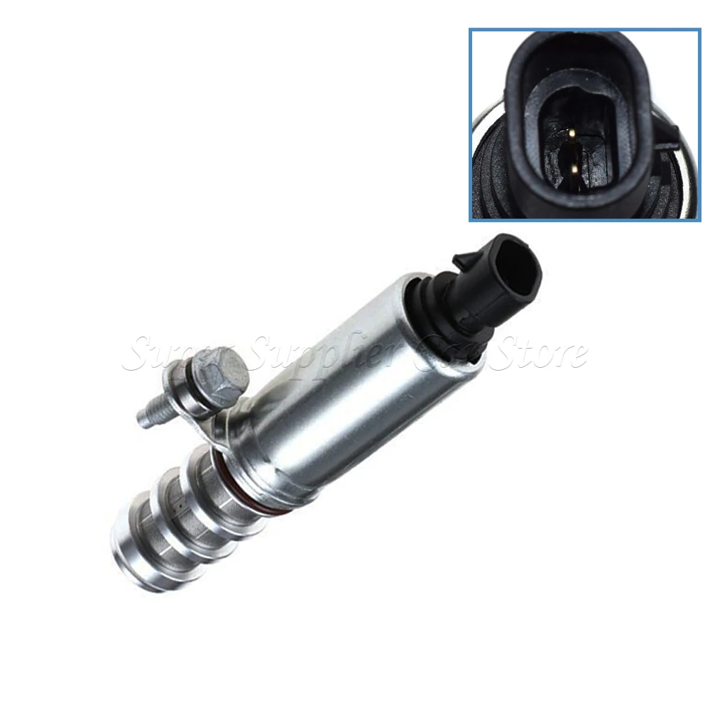 Admissão e escape Camshaft Atuador solenóides válvula solenóide, Chevy Captiva, Equinox Terrain, 1 conjunto, 12655420, 12655421