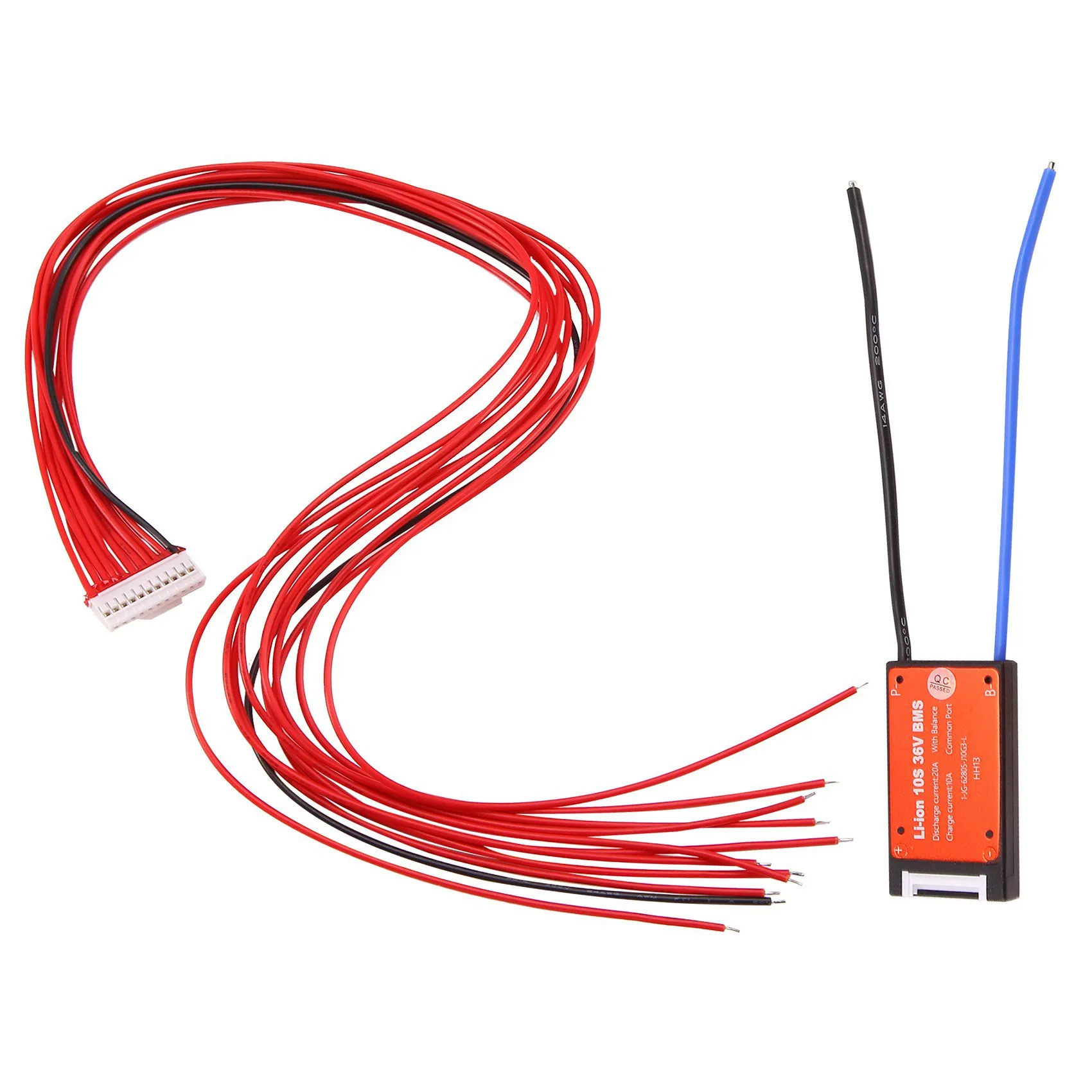 Battery Pack 10S 36V 20A BMS Used for Continuous with Balance Function