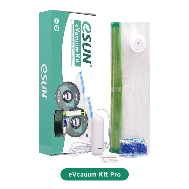 eSUN Opbergtas Kit 3D Afdrukken Zijde PLA PETG TPU Filament Verzegeld Vacuüm Droog houden Voorkom vocht voor 3D-printerspoelen