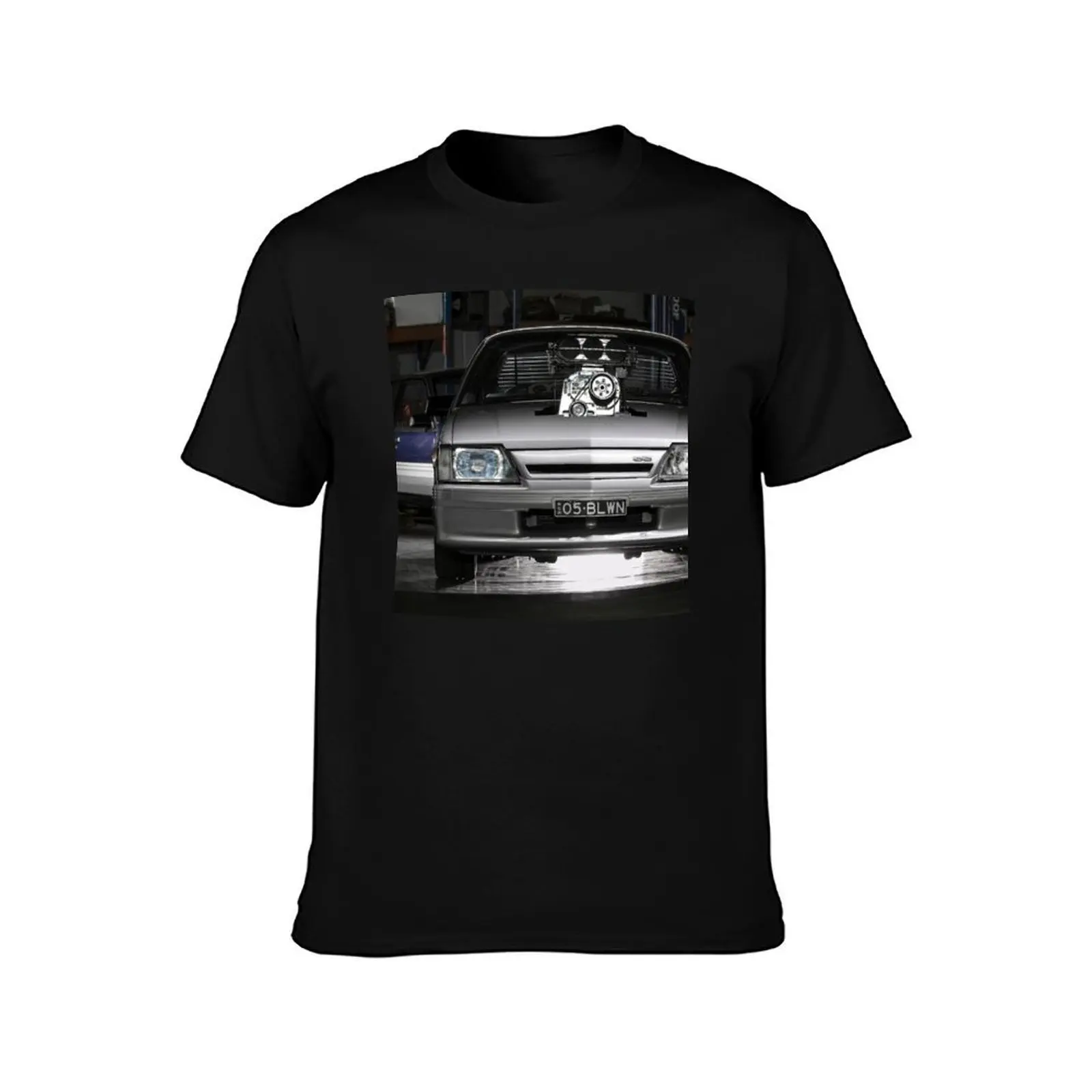 Anthony Dooly's Holden VK Commodore T-Shirt, Summer Casual Cotton Tee, Oversized Streetwear Tops, Vintage Graphic Print