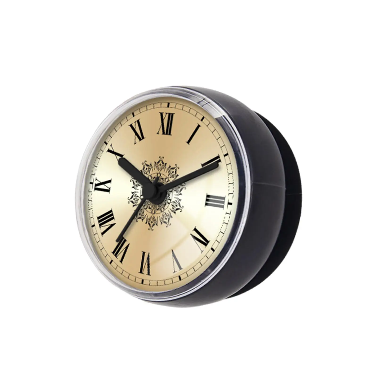 Bathroom Waterproof Wall Clock Silent Suction Cup Round Timer Non Ticking for Home Shower Washroom Accessories