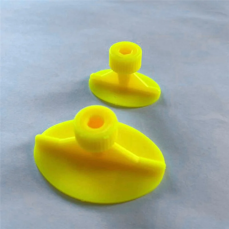 AA26P 10 pezzi di strumenti per la riparazione di ammaccature per auto Nuova combinazione di ventose con guarnizione della testata Pull-Tab gialla