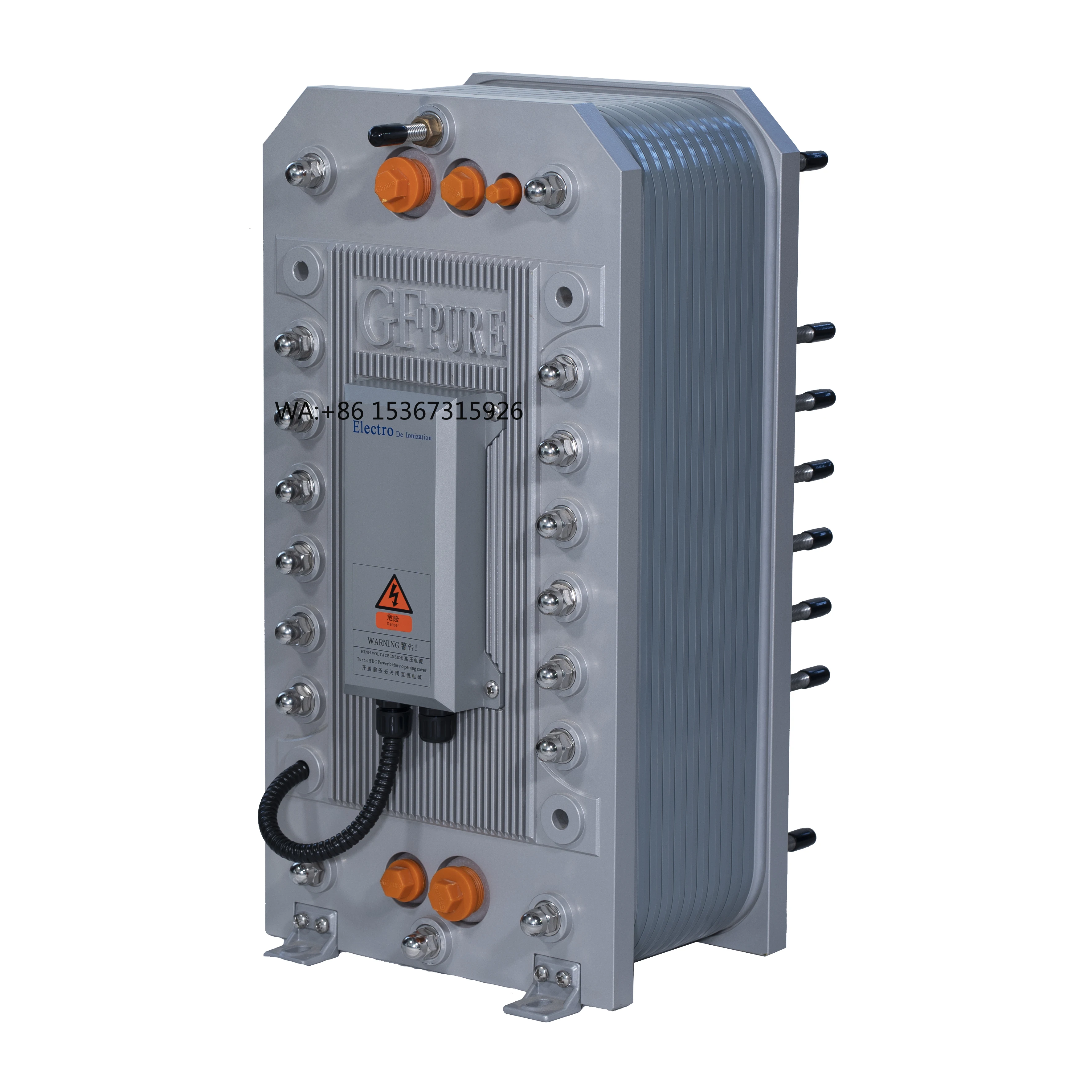 Sistema professionale per l'attrezzatura per il trattamento dell'acqua EDI per piante con filtro dell'acqua per purificatore Ro