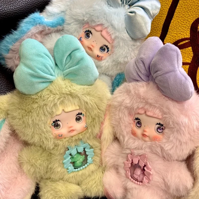 Nommi V6 Fantasy World Series Plush Blind Box Nommi Vinyl Mystery Box Surprise Bag Pendant Action Figure Bunny Sheep Doll Gifts