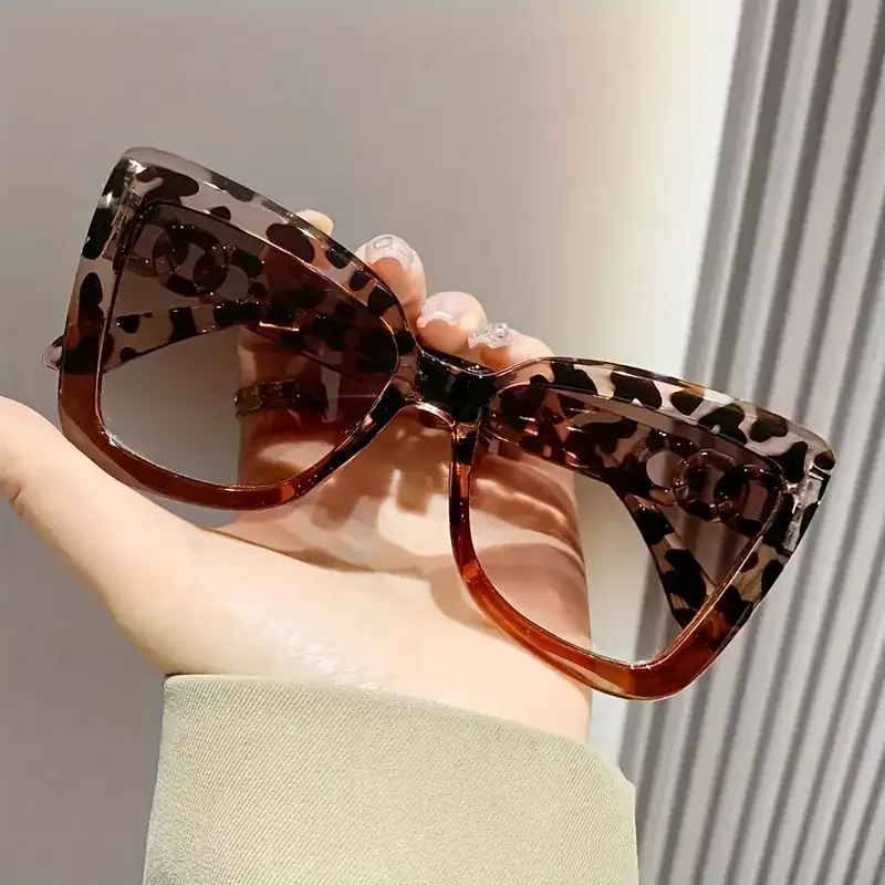 1 modische Unisex-Cat-Eye-Brille – klassischer Trend, langlebiger PC-Rahmen, einzigartiger Stil, perfekt für Strand und Party – Detail 3