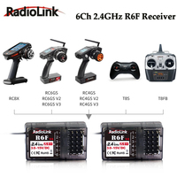 Radiolink R6F Receiver 6Ch 2.4GHz for RC6GS V2 RC4GS V2 T8FB T8S Radio Transmitter Remote Controller RC Car Boat RC Accessories