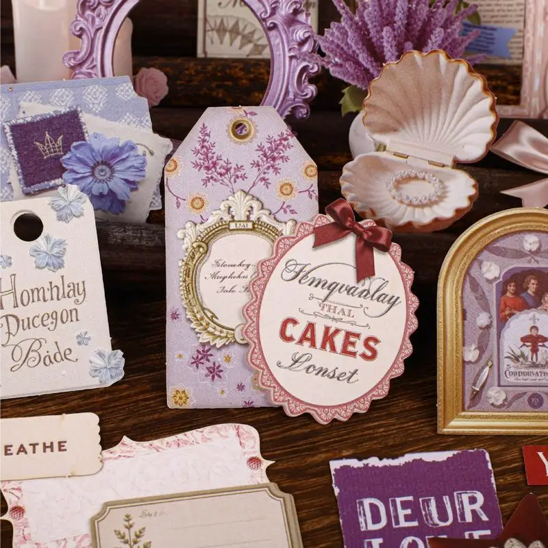 1pack/15pcs Retro Antique Item Stickers, Vintage Gadget Handicraft Journal DIY Collage Materials