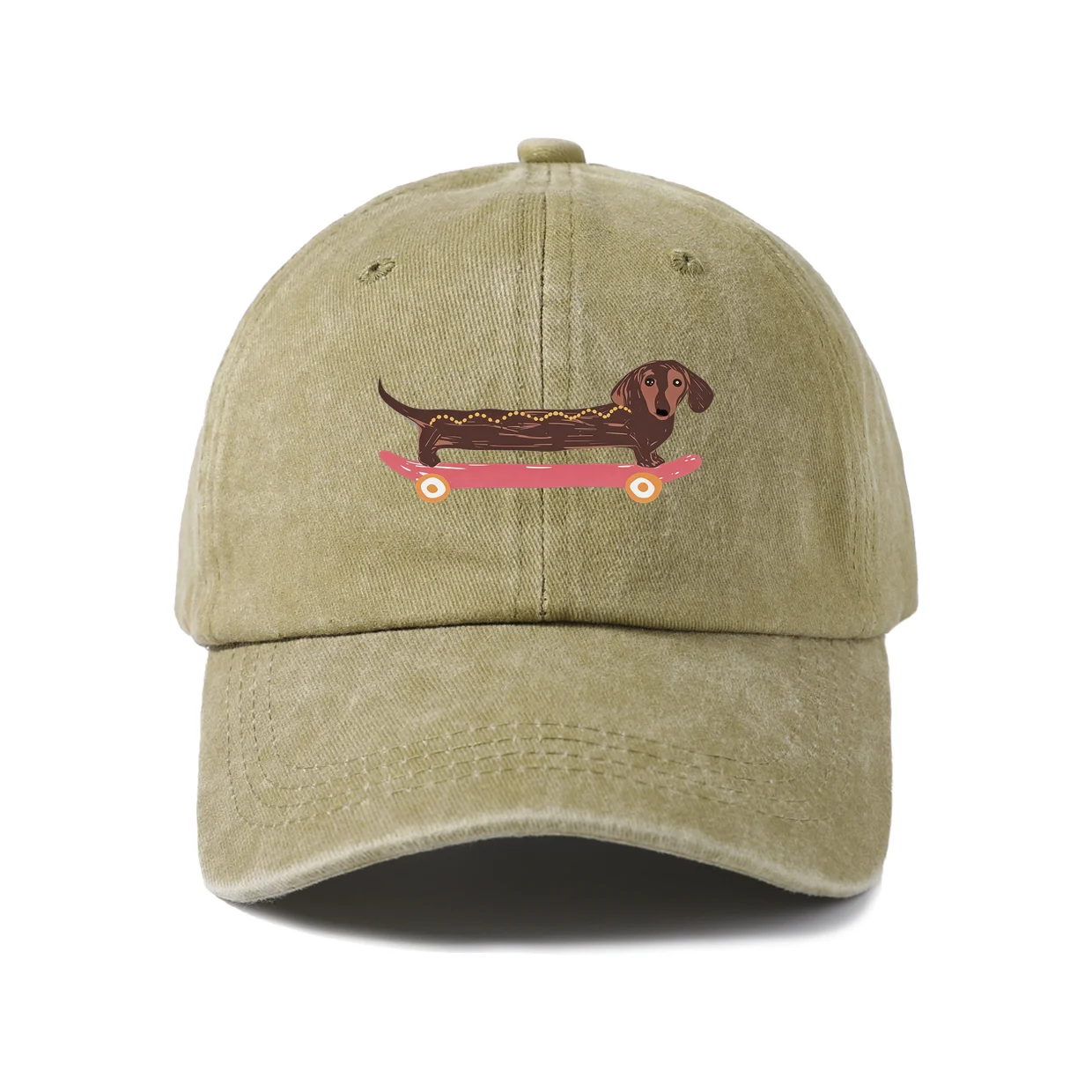 Family Faith and Lifestyle Art Graphic Vintage Washed Baseball Cap, Adjustable Unisex Dad Hat for Men and Women