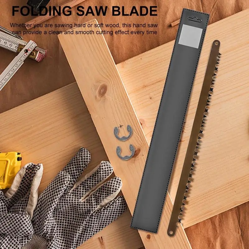 Imagem -03 - Portátil Folding Long Blade Hand Saw Serra Dobrável Multifuncional Ferramentas de Sobrevivência ao ar Livre para Acampar