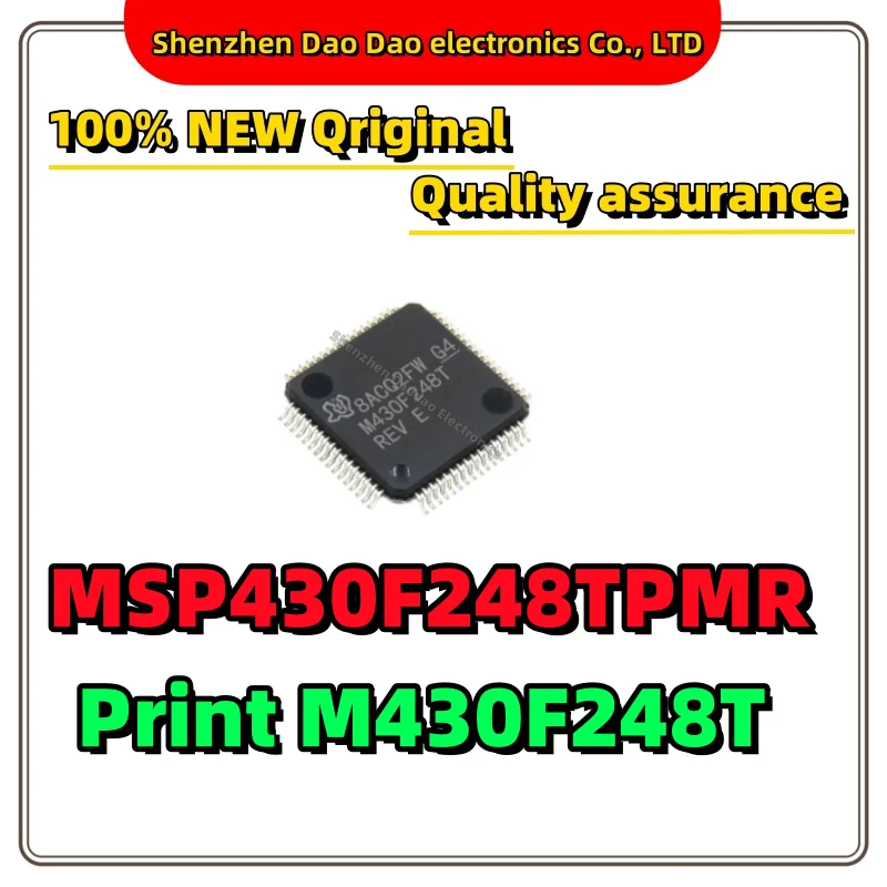 

MSP430F248TPMR printing M430F248T LQFP-64 MCU microcontroller chip new original