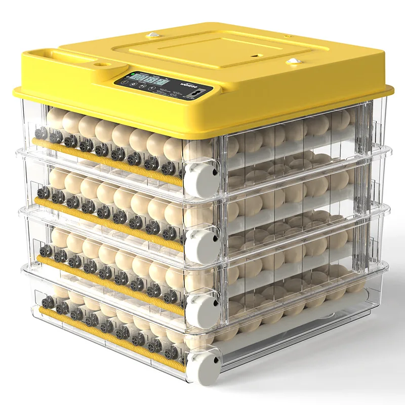 2026 New Chicken Incubator, 24-288 pieces, humidity-controlled, temperature-controlled, visual lid incubator for chicken, duck,