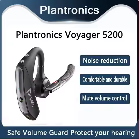 Original Plantronics Voyager 5200 Elevate Your Communication Experience with Cutting Edge Tech Crystal Clear Audio