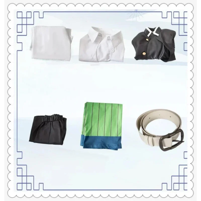 อะนิเมะ Kanroji Mitsuri Kospy Kos Tsume Kimetsu ไม่มี Yaiba Kos Tsume ชุดกิโมโน Kanroji Mitsuri วิกผม Haween Couting