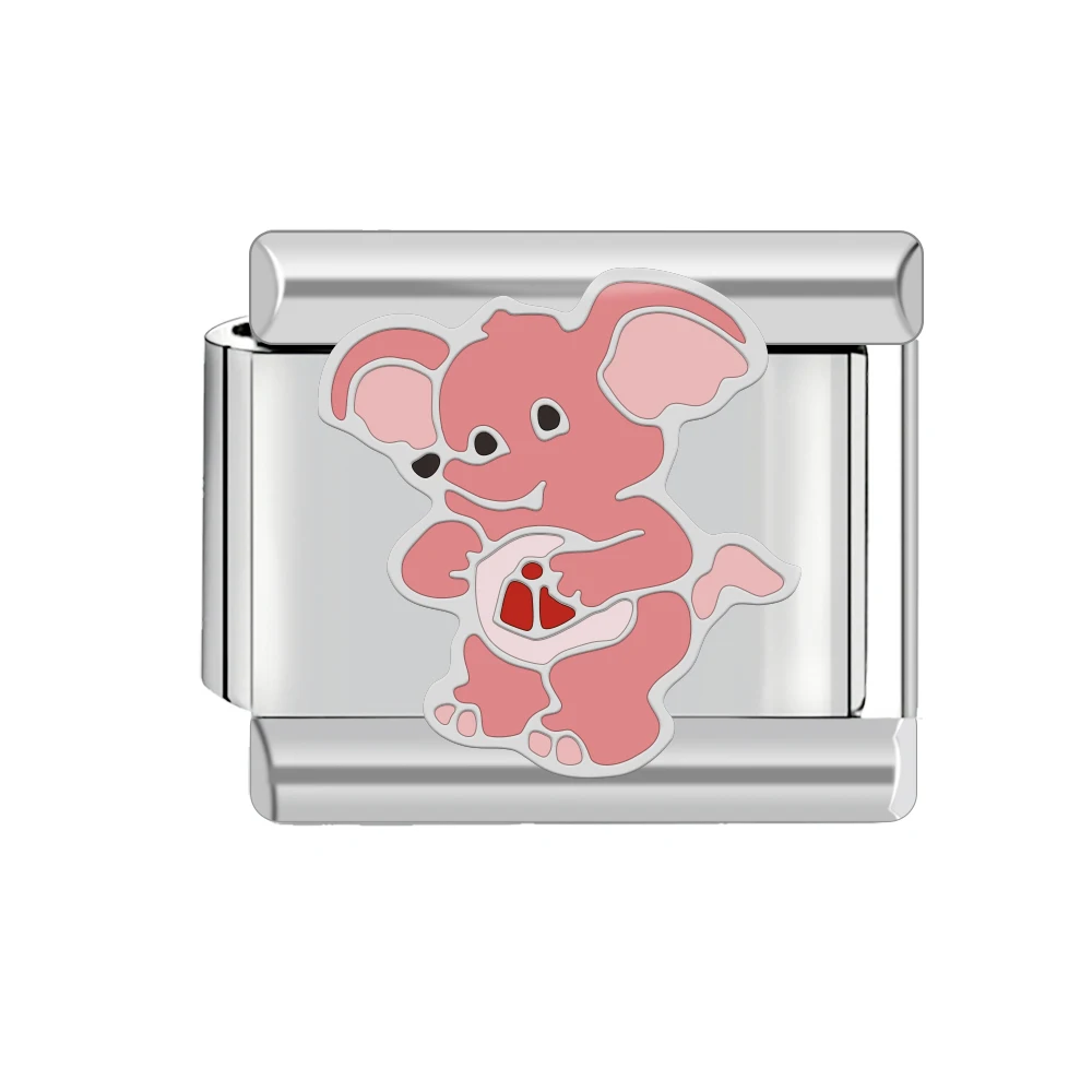 Italian Charm Stainless Steel Bracelet 9mm Diy Y2k Mix Series