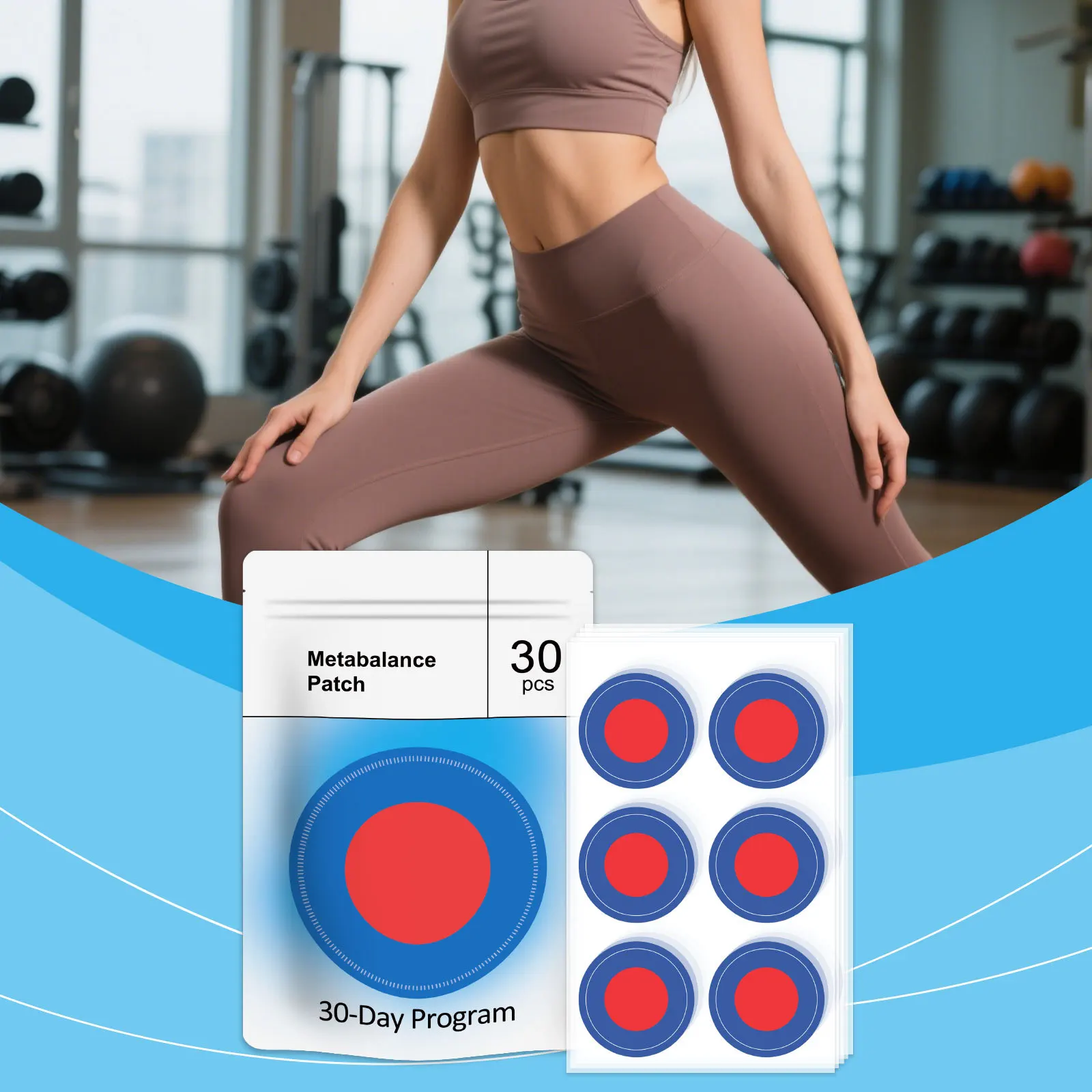 Parche para Estimular el Metabolismo, Control del Apetito, Eliminación de Celulitis, Pérdida de Peso, Esculpir el Abdomen, Reafirmar, Adelgazar la Cintura, Parche Moldeador Corporal