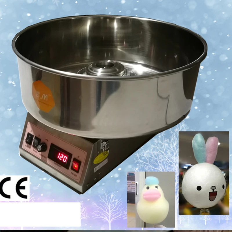

CC-3803H Commercial Electric Cotton Candy Machine Color DIY Sweet Marshmallow Machine Fancy Sugar Floss Cotton Maker 110V 220V