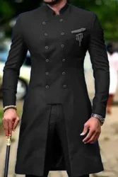 African Design Slim Fit Men Suits For Wedding Groom Tuxedos Royal Blue Bridegroom Suits Best Man Prom Party Blazer
