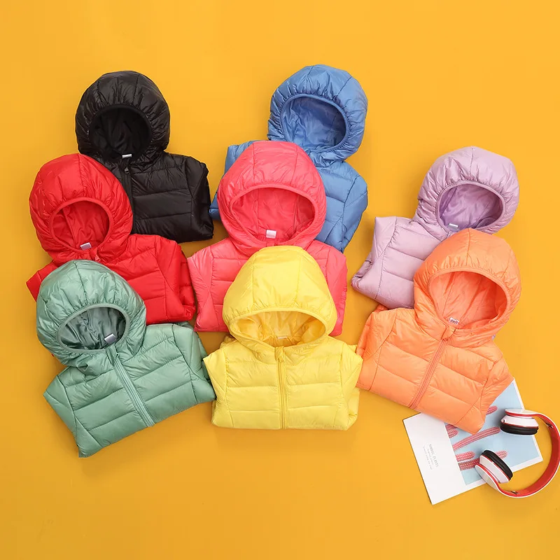 

Children down jacket men and women of new fund of 2023 autumn winters cuhk children baby light feather coat