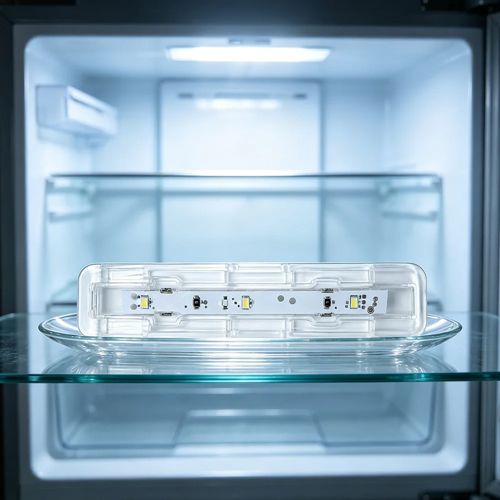 W10876365 Light As Shown Refrigerator LED Light Energy Efficient Technology Long-lasting Performance PCB Material Construction