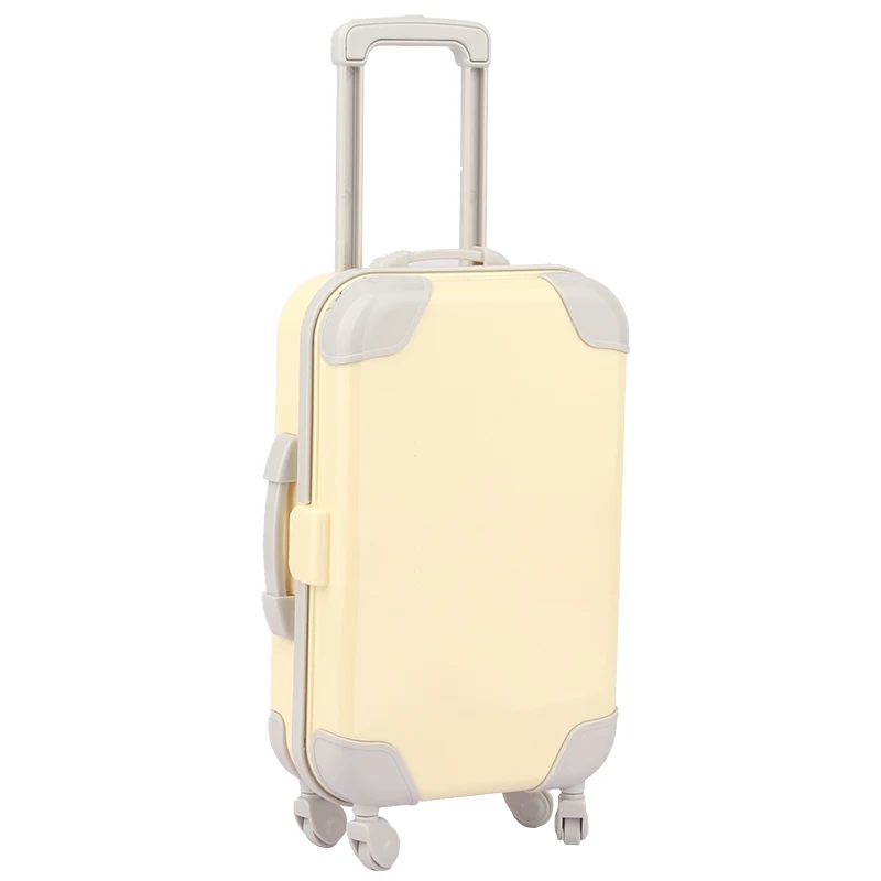 Toy Accessories Toys A Variety Of Color Matching Suitcases, Suitable For 18-inch American Dolls & 43cm newborn Baby Dolls
