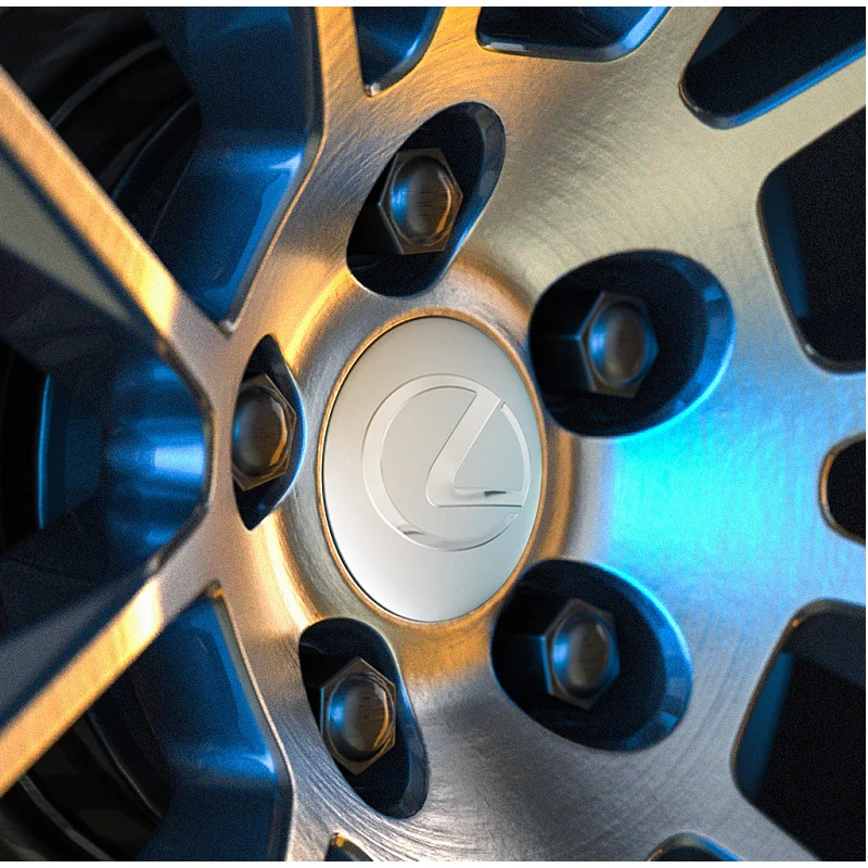 4pcs 56mm Car Wheel Center Hub Cap Stickers Styling For Lexus Fsport RX330 IS250 Ct200h ES300h RX350 IS300h NX300h RX400h ES350