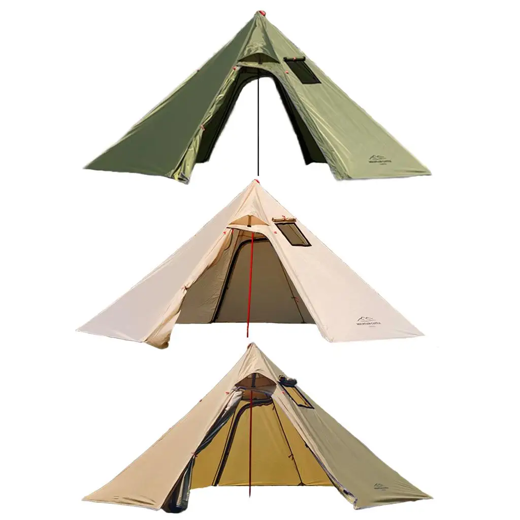 Hot Tent with Stove Jack 4 Season Waterproof 3 Person Tent Lightweight for Hiking Camping Backpacking Travel Winter Camping Hot Tent with Stove Jack 4 Season Waterproof 3 Person Tent Lightweight for Hiking Camping Backpacking Travel Winter Camping