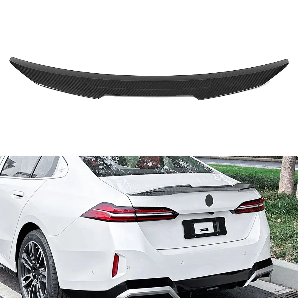 

For BMW M3 M4 G80 G82 Trim Body Kits Car Accessories Auto Parts Real Dry Carbon Fiber PSM Style Rear Wing