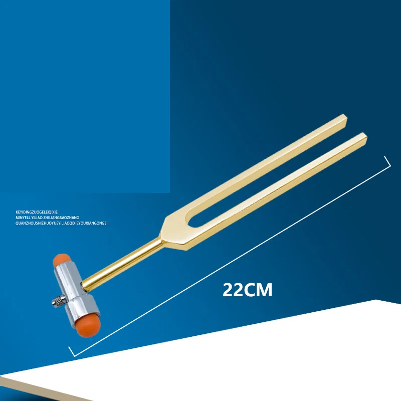 Percussion hammer, stainless steel caliper, buckle hammer, neurology, orthopedics, tuning fork hammer with scale